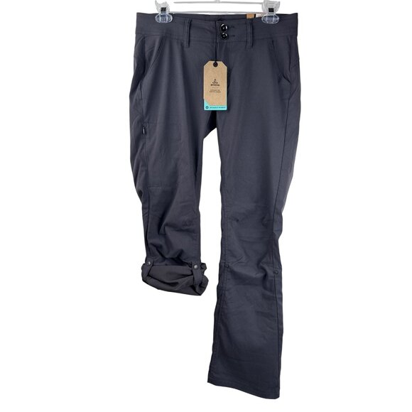 Prana Women's Halle Performance Zion Stretch Casual Pant Gray Size 4 - Picture 3 of 8